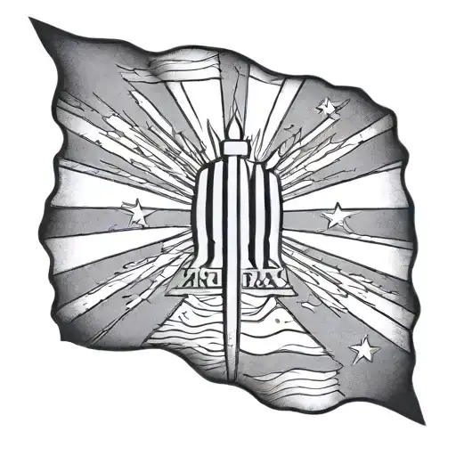 Arizona Flag tattoo design idea