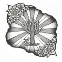 Arizona Flag tattoo design idea