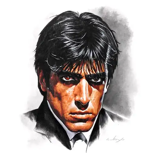 scarface tattoo design idea
