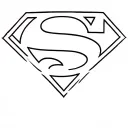 superman tattoo design idea