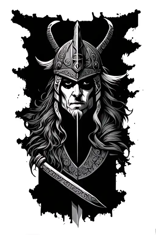 meaningful tattoo warrior tattoo design idea