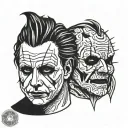 Michael myers tattoo design idea