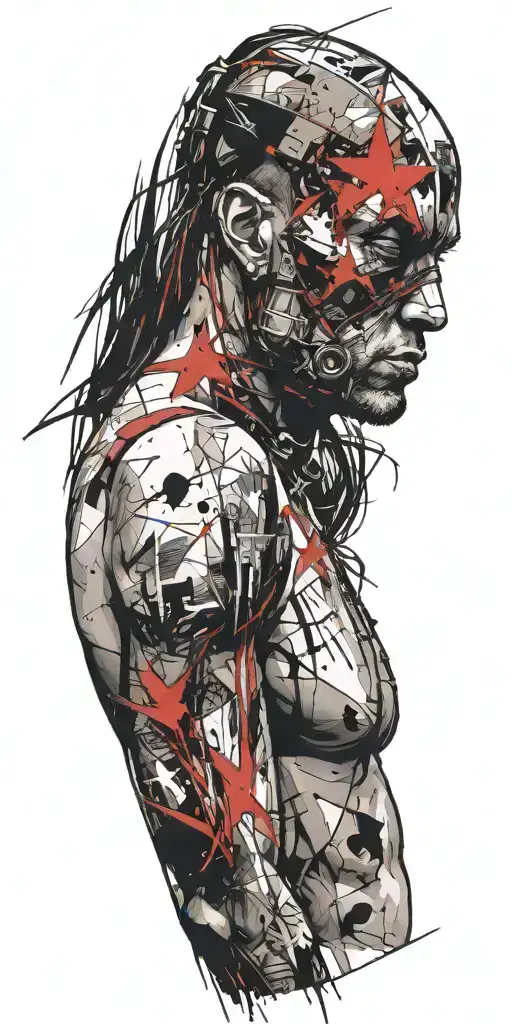 comics tattoo design idea