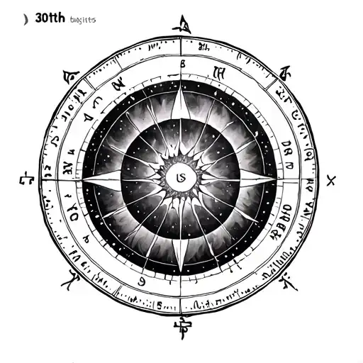 natal chart date may 30th 2015 tattoo design idea