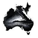 Australia tattoo design idea