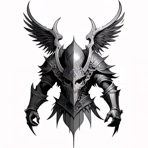 Dark Souls tattoo design idea