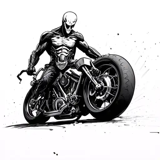 Ghost Rider tattoo design idea