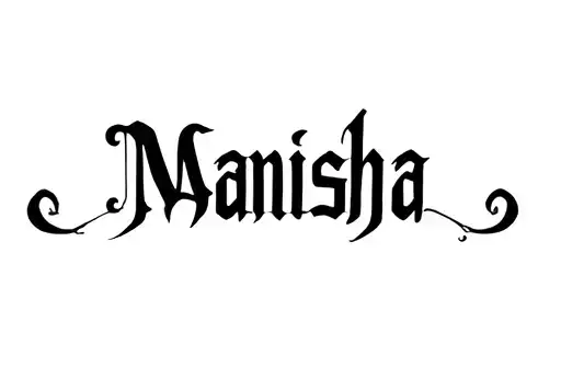 "Manisha" MAYEN tattoo design idea