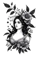 Proverbs 31 tattoo design idea