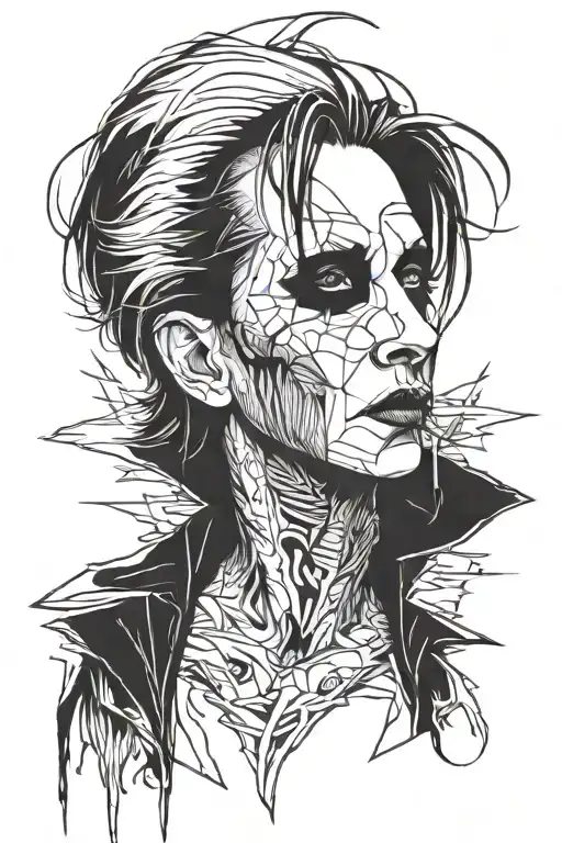 Marilyn Manson tattoo design idea