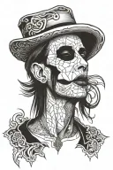 Marilyn Manson tattoo design idea