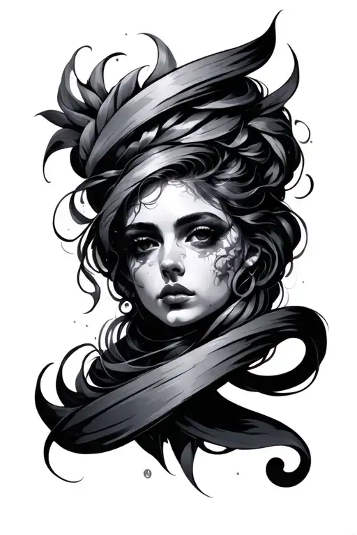 instability, indecision, randomness  tattoo design idea