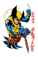 wolverine X men tattoo design idea