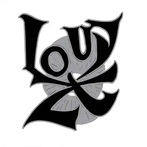 "Loud" blank space tattoo design idea