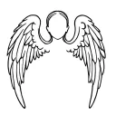 What a real angel looks like tattoo design idea