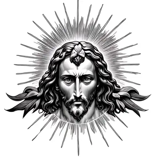 Sacred Heart Of Jesus tattoo design idea