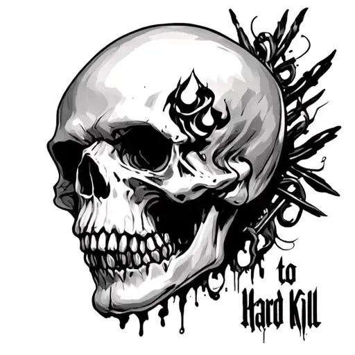 Hard To Kill tattoo design idea