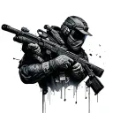 rainbow six siege tattoo design idea