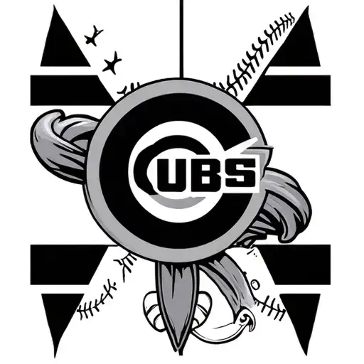 Chicago Cubs tattoo design idea