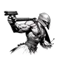 Mortal Kombat tattoo design idea