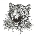 adhd and self harm tattoo design idea