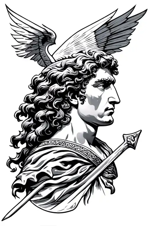 Alexander the great's conquests tattoo design idea