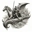  “If you wait by the river long enough, the bodies of your enemies will float by.” ― Sun Tzu  tattoo design idea