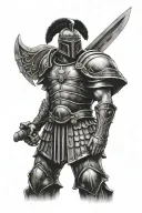 gladiator armor tattoo design tattoo design idea