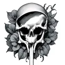 Pubic tattoo design idea