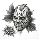 friday the 13th tattoo design idea