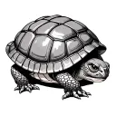 Box Turtle tattoo design idea