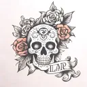 Liar tattoo design idea