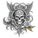 MCR 2023 tattoo design idea