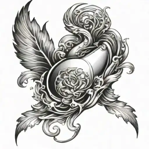 womb tatoo W tattoo design idea