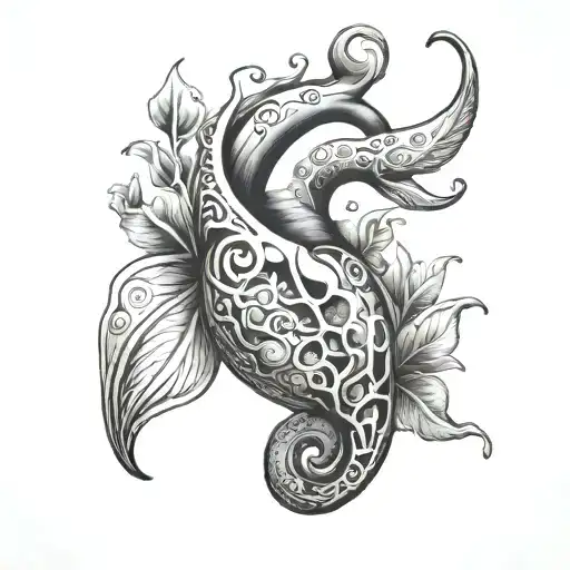 uterus tattoo design idea