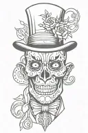 Baron Samedi + tattoo design idea