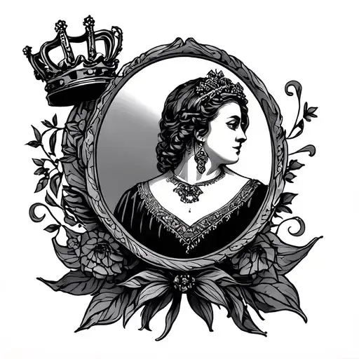 Loyalty Over Royalty tattoo design idea