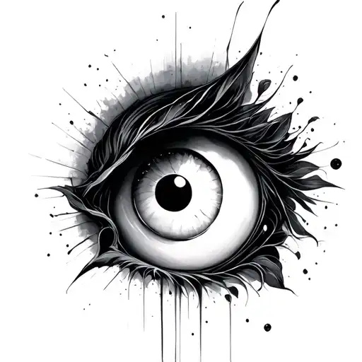 Hidden Semicolon disguised tattoo design idea