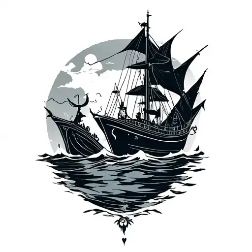 thin line jouney to atlantis disney movie tattoo design inspired tattoo design idea