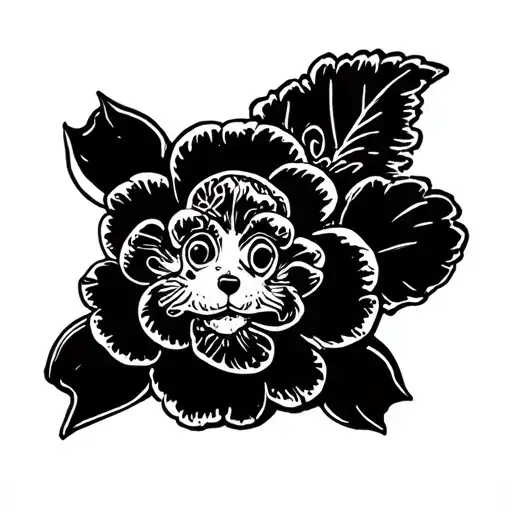 lucky charm tattoo design idea