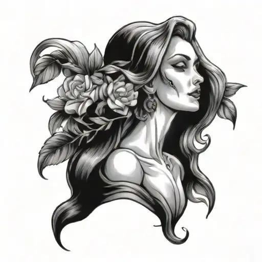daphne tattoo design idea