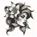 daphne tattoo design idea