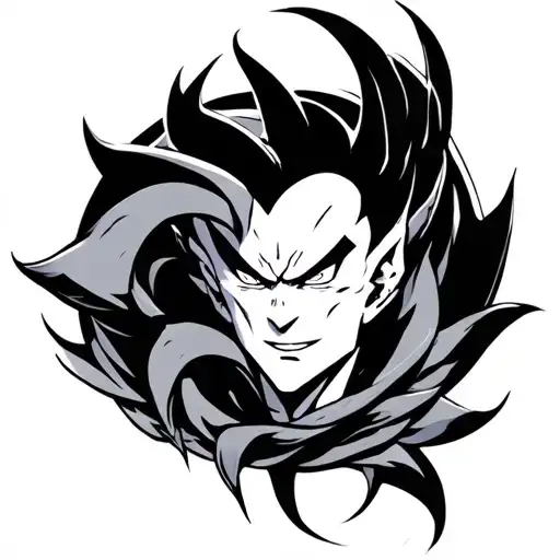 Majin tattoo design idea