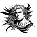 Escanor tattoo design idea