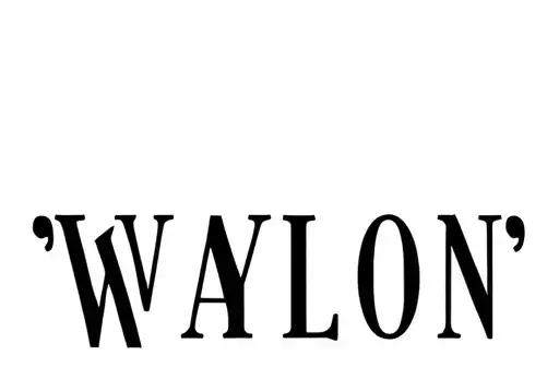 "WAYLON
" tattoo design idea