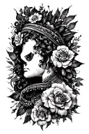 roman 8:18 tattoo design idea