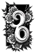 roman 8:18 tattoo design idea