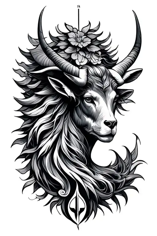 libra, taurus, gemini zodiac sign tattoo design idea