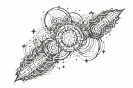 looking for a forearm tattoo design that represents the concept of ultimate reality specifically for man  tattoo design idea