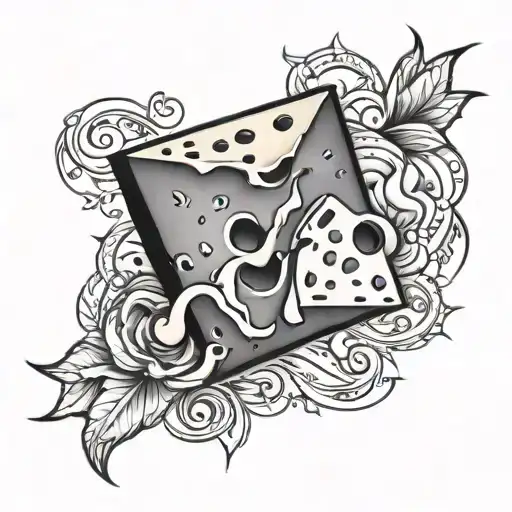 Skin Cheese tattoo design idea